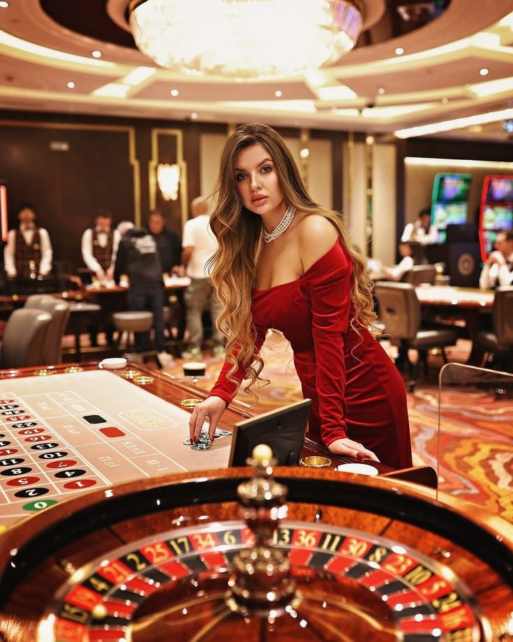 Red casino-style game lobby screen for d71 Bangladesh adults